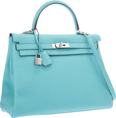 hermes 35cm blue zanzibar togo leather retourne kelly|HERMES Togo Kelly Retourne 35 Bleu Zanzibar .